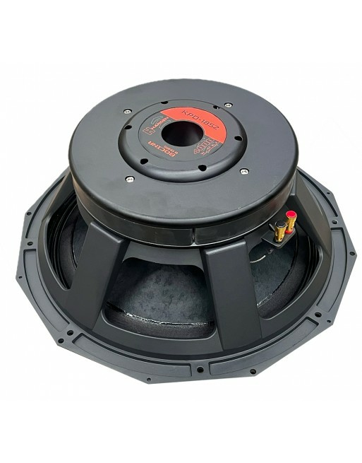 Kapton Subwoofer KPD-1852, 2000W RMS, 35 - 2000Hz, 18", Negro