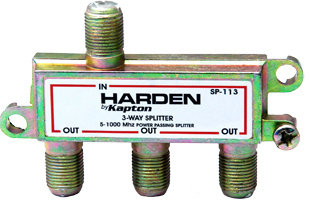 Kapton SP-113 Divisor de 3 Salidas, Zinc