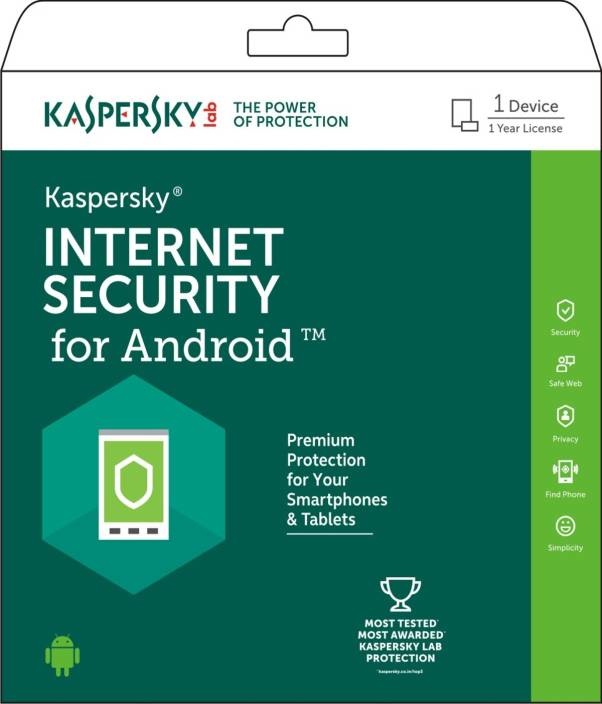 Kaspersky Internet Security, 1 Usuario, 1 Año, Android ― Producto Digital Descargable