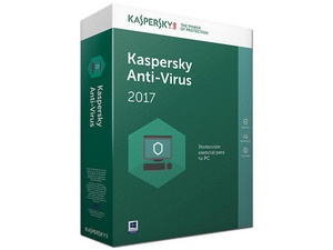 Kaspersky Anti-Virus 2017, 3 Usuarios, 1 Año, Windows