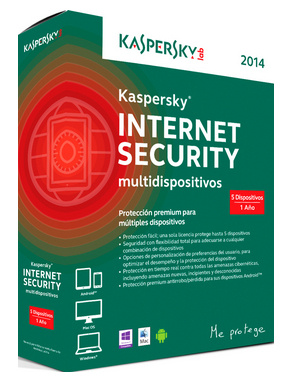 Kaspersky Internet Security Multidispositivos 2014, 5 Usuarios, 1 Año, Windows/Mac
