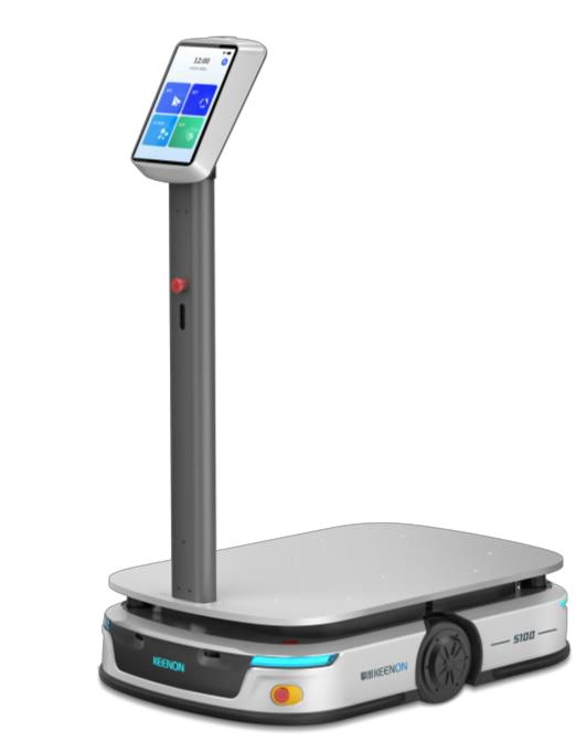 KEENON Robot para Movimiento de Mercancias, hasta 100kg, Incluye Batería Recargable