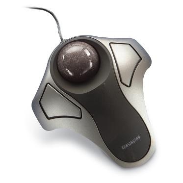 Mouse Ergonómico Kensington Trackball Orbit, Alámbrico, USB, Negro