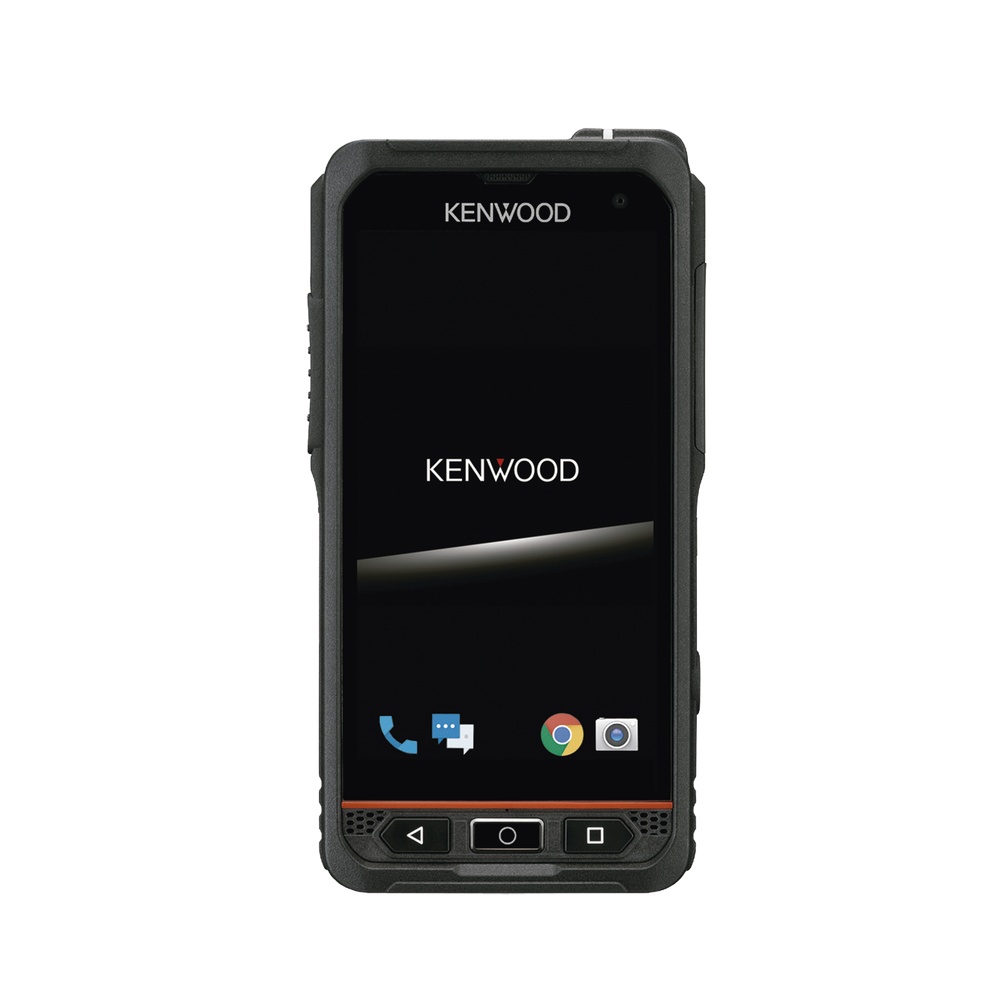 Smartphone Kenwood KWSA-80K con PTT 5", 1080 x 1920 Pixeles, 64GB, 4GB RAM, 4G, Android, Negro