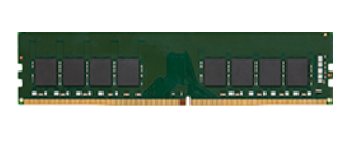 Memoria RAM Kingston KVR32N22D8/16 DDR4, 3200MHz, 16GB, CL22, Verde