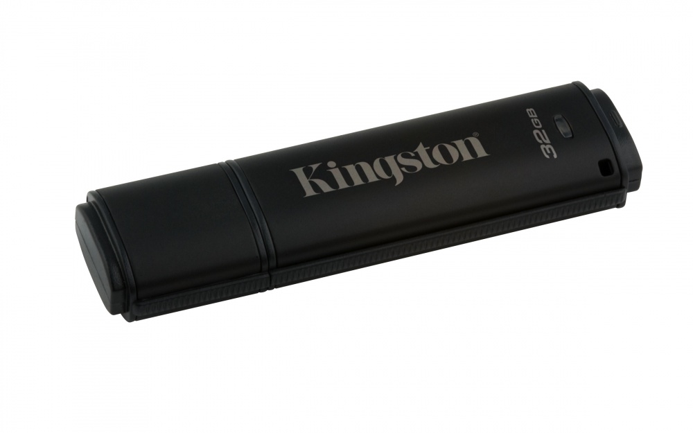 Memoria USB Kingston DataTraveler 4000 G2 Encryption FIPS, 32GB, USB 3.0, Negro