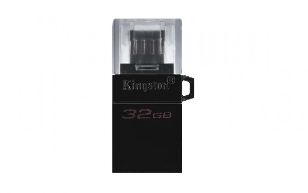 Memoria USB Kingston microDuo3 G2, 32GB, USB/Micro USB 3.0, Lectura 80MB/s, Negro