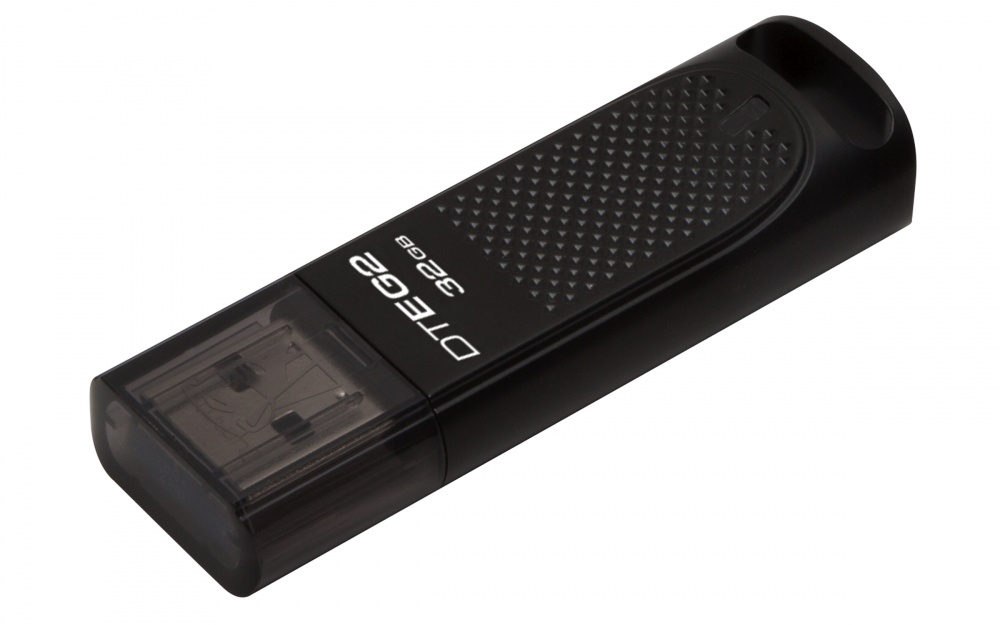 Memoria USB Kingston DataTraveler Elite G2, 32GB, USB 3.1, Negro