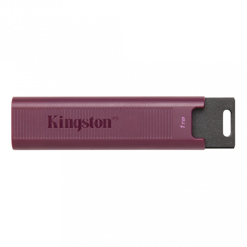 Memoria USB Kingston DataTraveler Max, 1TB, USB 3.2, Lectura 1000MB/s, Escritura 900MB/s, Rojo