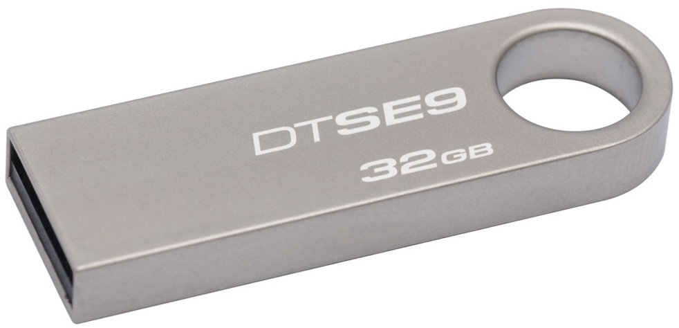 Memoria USB Kingston DataTraveler SE9, 32GB, USB 2.0, Gris