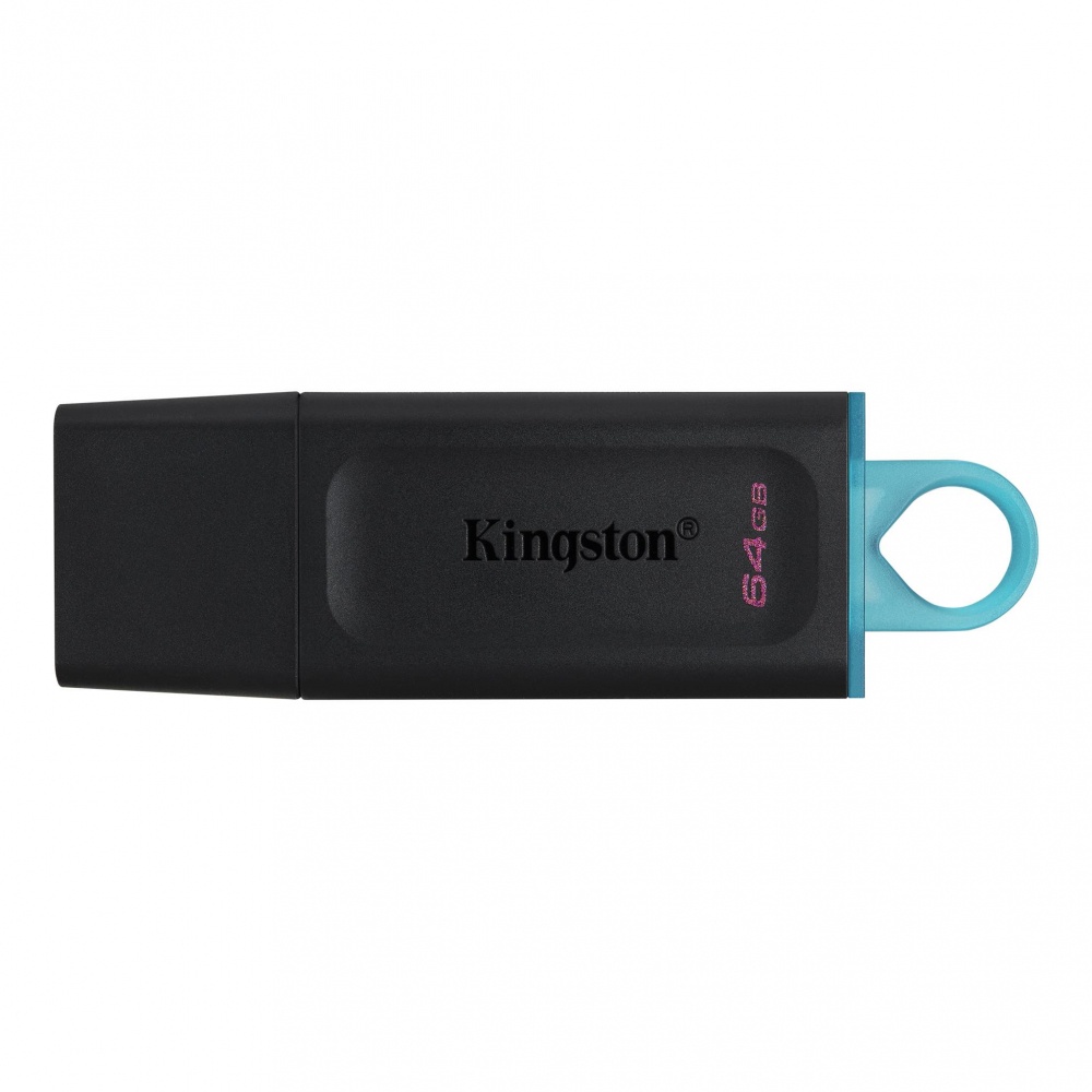 Memoria USB Kingston DataTraveler Exodia, 64GB, USB-A 3.0, Negro