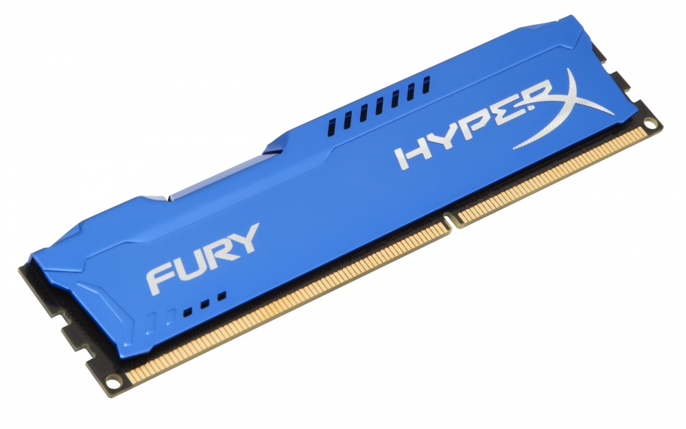 Memoria RAM Kingston HyperX FURY Blue DDR3, 1600MHz, 4GB, Non-ECC, CL10
