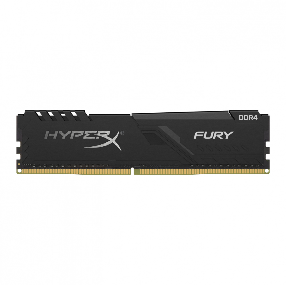 Memoria RAM Kingston HyperX FURY Black DDR4, 2666MHz, 4GB, Non-ECC, CL16, XMP ― Caja abierta, producto nuevo.