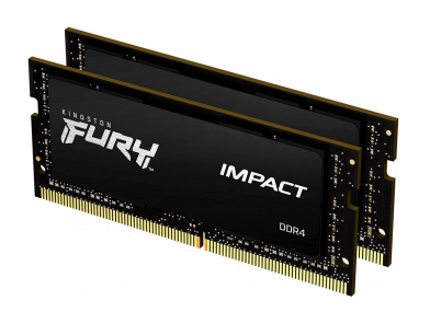 Memoria RAM para Laptop Kingston FURY Impact DDR4, 3200MHz, 32GB, Non-ECC, CL20, 260-pin SO-DIMM, XMP