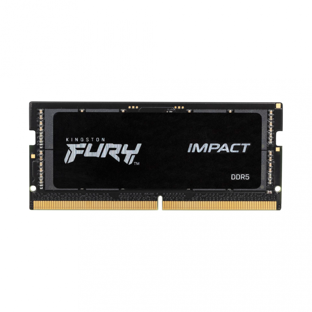 Memoria RAM Kingston FURY Impact DDR5, 5600MHz, 16GB, Non-ECC, CL40, SO-DIMM, XMP ― ¡Precio limitado a 5 unidades por cliente!