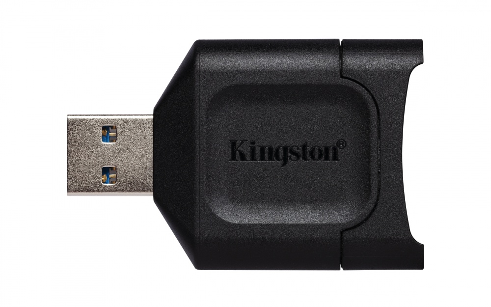 Kingston Lector de Memoria MLP, SD, USB 3.2, Negro