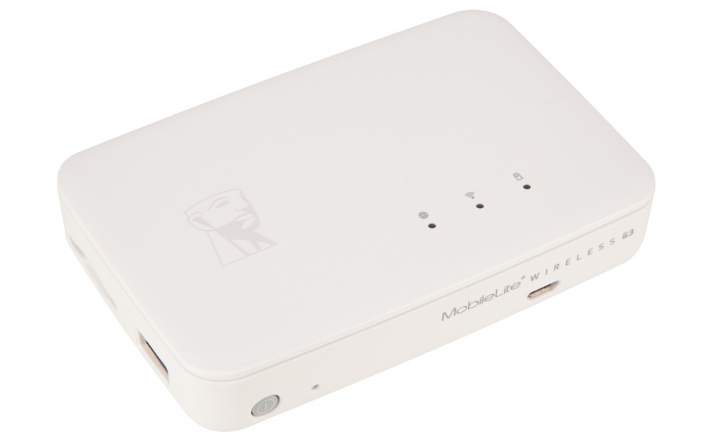 Kingston Lector de Memoria MobileLite Wireless G3, Inalámbrico, USB 2.0, Blanco