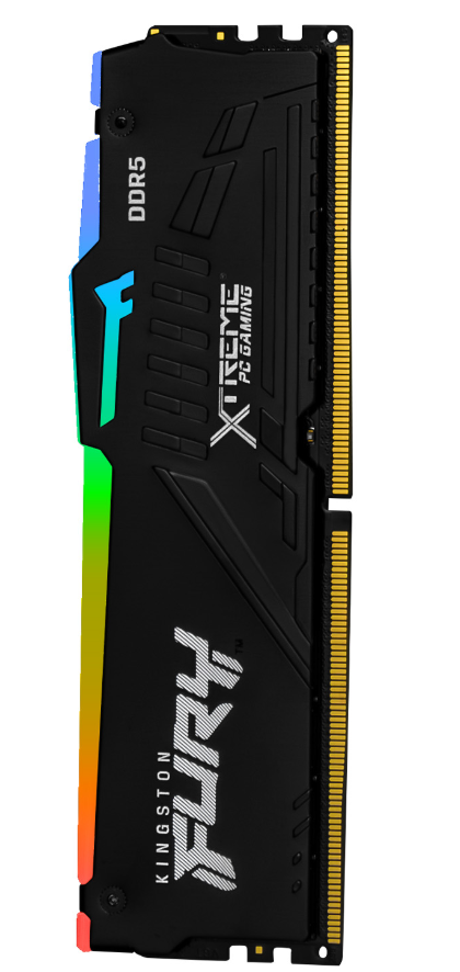 Memoria RAM Kingston FURY Beast RGB DDR5, 5600MHz, 32GB, CL40, XMP