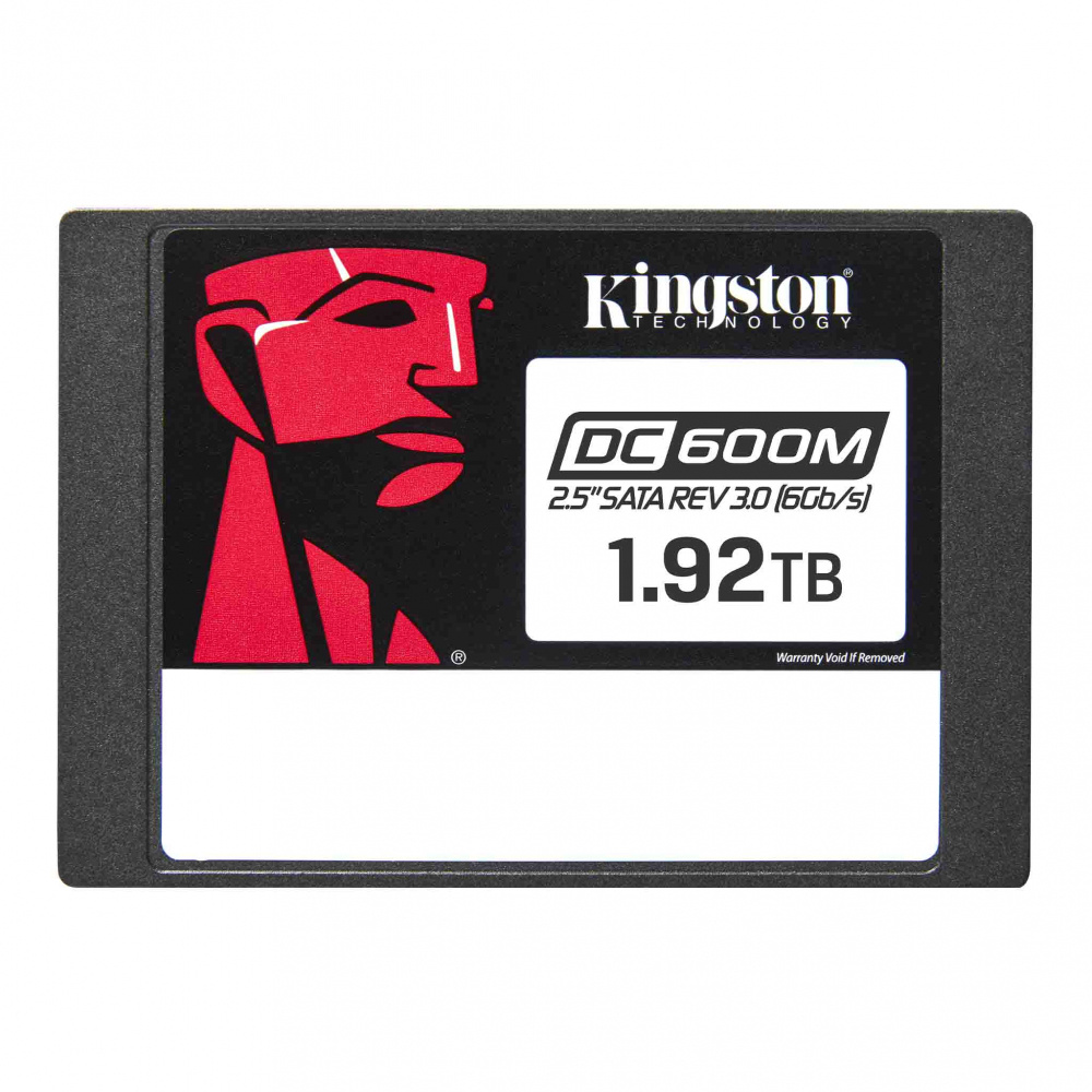 SSD para Servidor Kingston SEDC600M/1920G, 1.9TB, SATA III, 2.5"  ― Para su uso en servidor requiere SNA-BR2/35