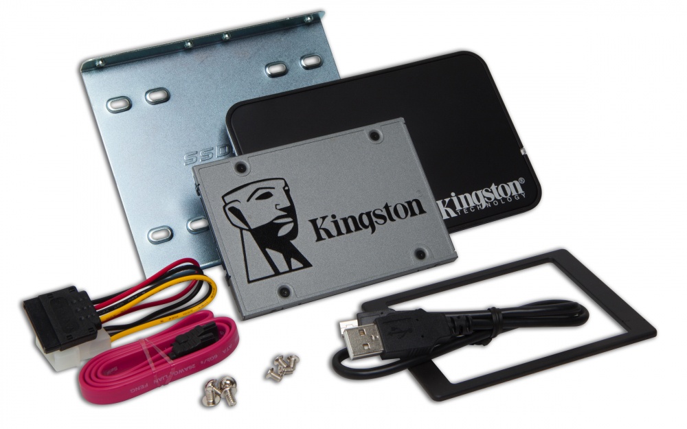 Kit SSD Kingston UV500, 120GB, SATA III, 2.5'', 7mm - Incluye Kit de Instalación