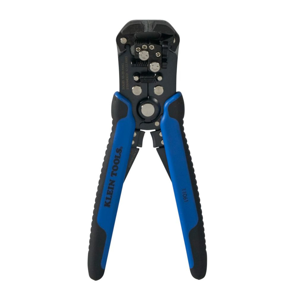 Klein Tools Pinza Pelacables 11061, Negro/Azul