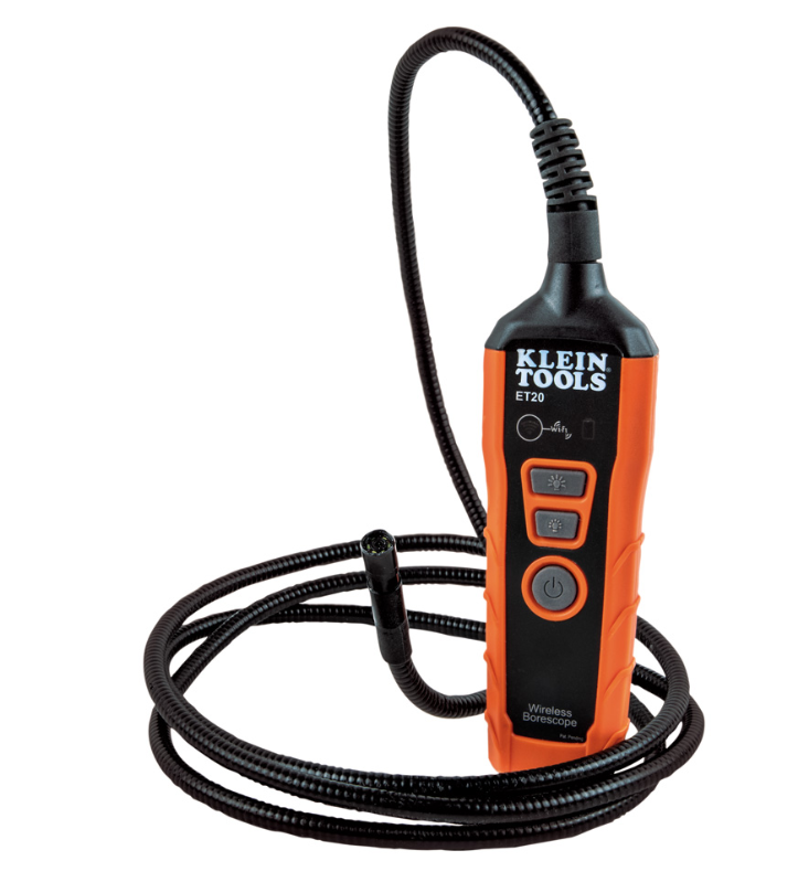 Klein Tools Boroscopio ET20, WiFi, 1.8m, Android/iOS
