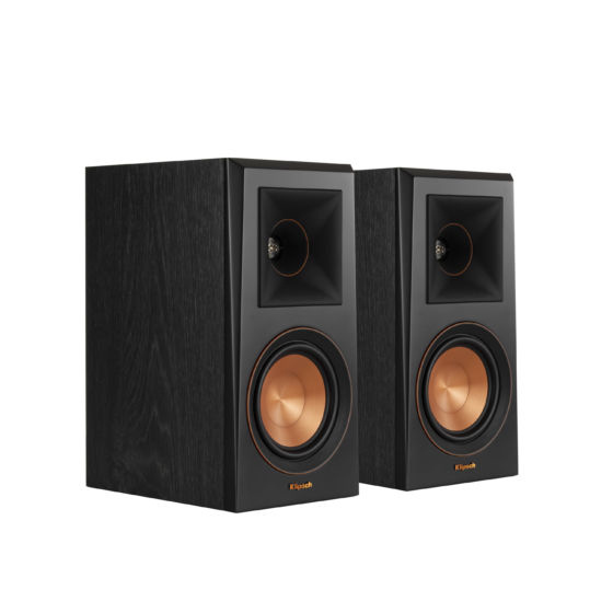 Klipsch Kit Bocinas Pasivas para Estante RP-500M II EBONY, Alámbrico, 75W RMS, 300W PMPO, Negro