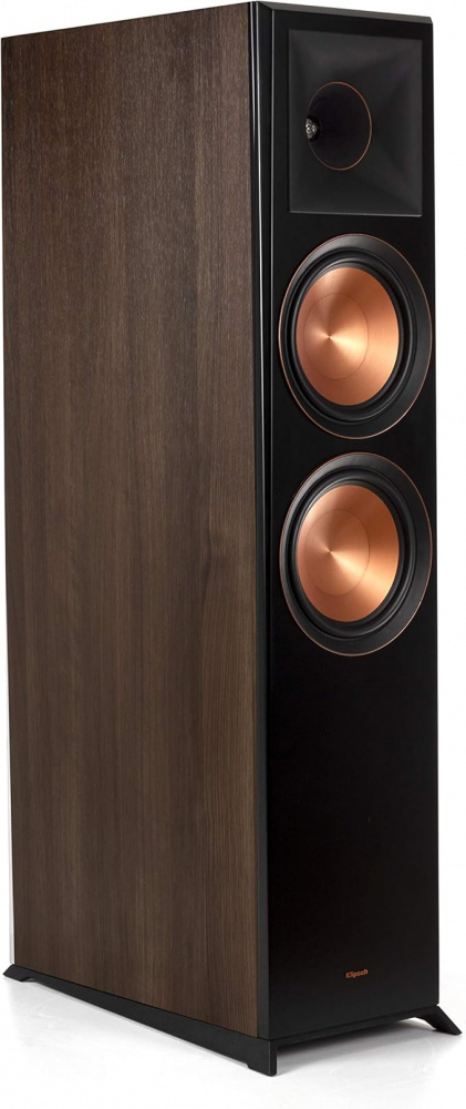 Klipsch Bocinas Tipo Torre RP-8060FA, Alámbrico, 150W RMS, 600W PMPO, Nuez