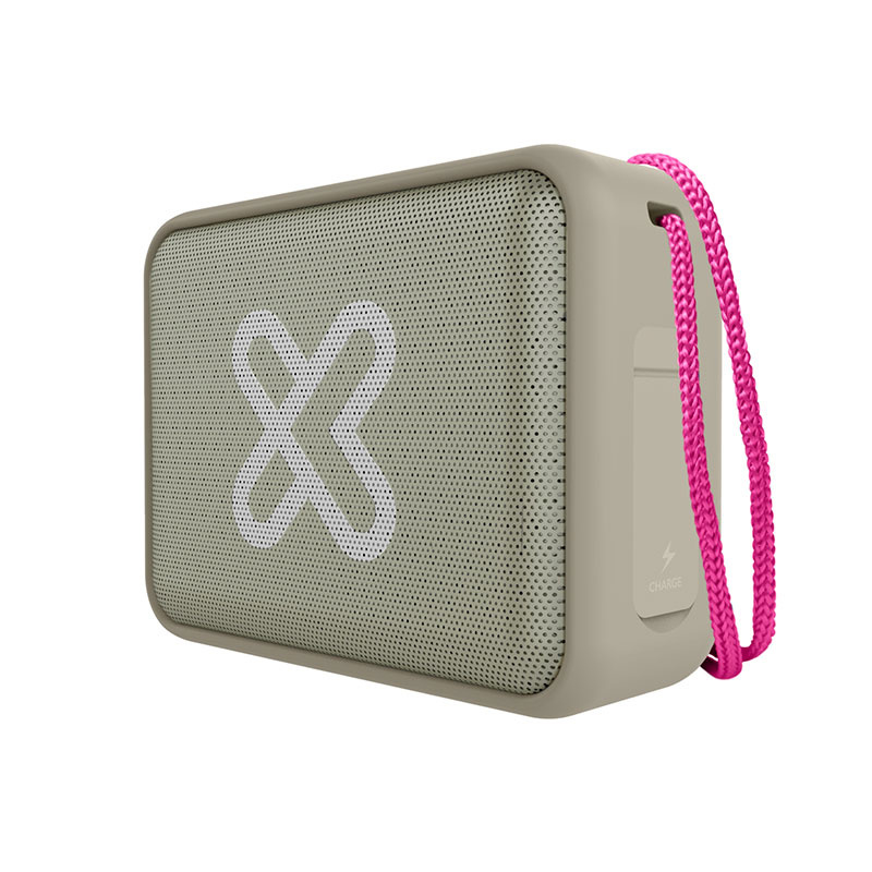 Klip Xtreme Bocina Portátil Nitro, Bluetooth, Inalámbrico, 6W RMS, Micro-USB, Beige - Resistente al Agua