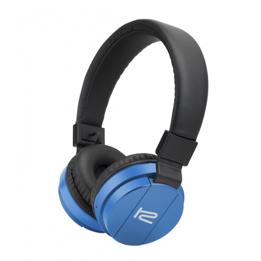 Klip Xtreme Audífonos con Micrófono Fury, Bluetooth, Inalámbrico, Negro/Azul