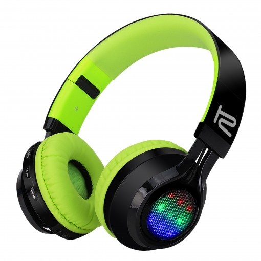 Klip Xtreme Audífonos Blast, Bluetooth, Inalámbrico, Negro/Verde