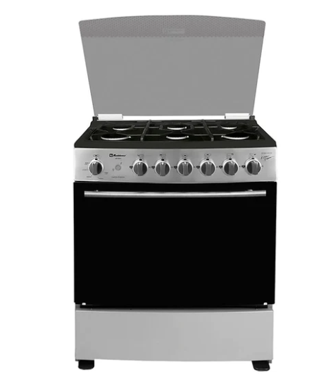 Koblenz Estufa EK-1131, 6 Quemadores, Plata