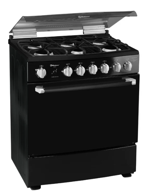 Koblenz Estufa EK-501FNM, 6 Quemadores, Negro