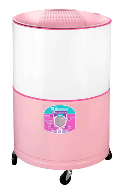 Koblenz Lavadora de Carga Superior LRK-16I, 16kg Lavado, Rosa