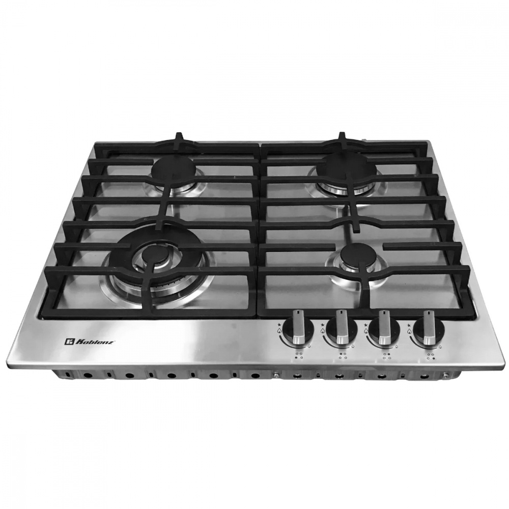 Koblenz Parrilla de Gas PMK-60, 4 Quemadores Regulares, Acero Inoxidable
