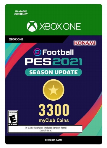 eFootball PES 2021 Season Update, Myclub Coin 3.300, Xbox One/Xbox Series X