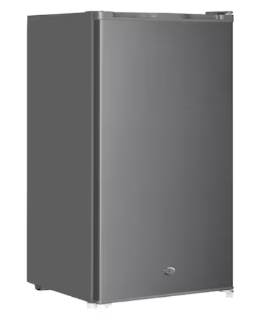 Kool Factory Frigobar DF111S, 3.2 Pies Cúbicos, Gris