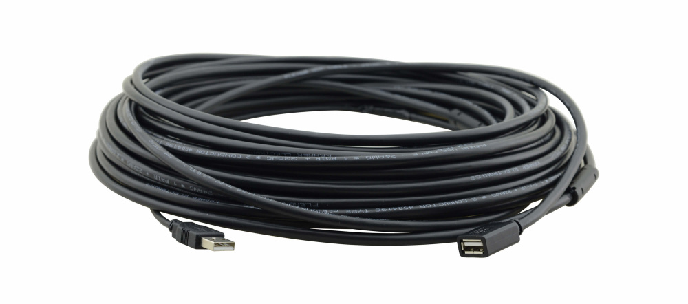 Kramer Cable USB-A Macho - USB-A Hembra, 15 Metros