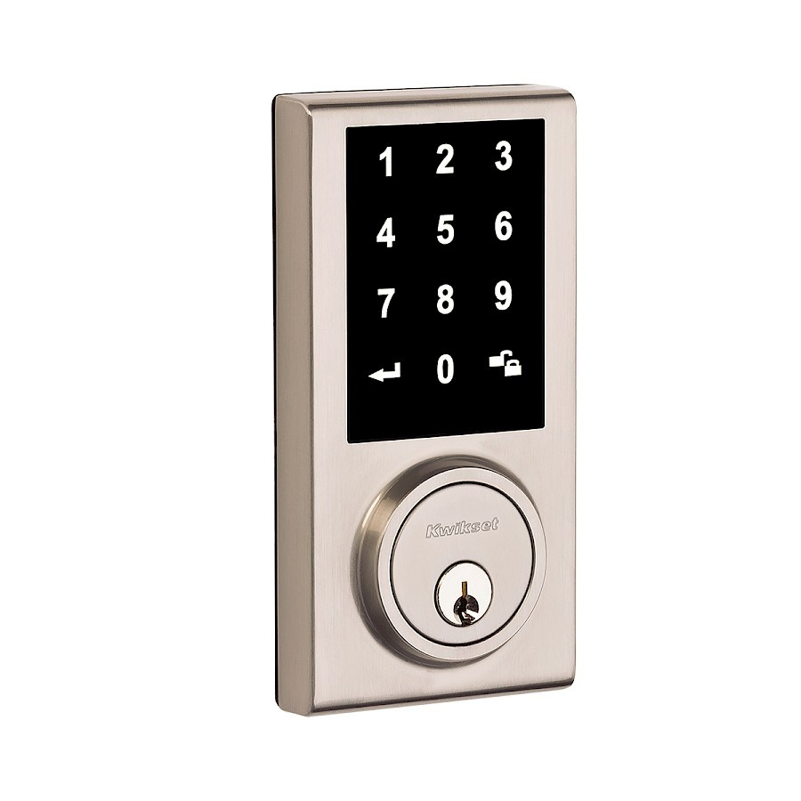 Kwikset Cerradura Inteligente 92750-001, Combinación/Llave, 50 Usuarios
