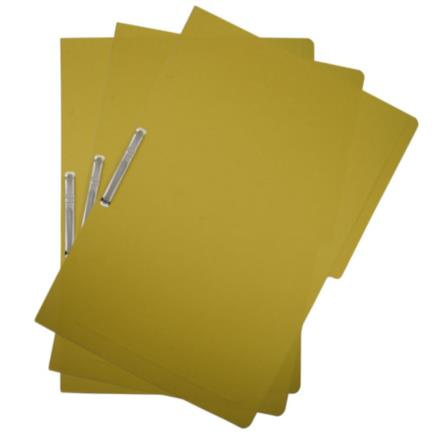 Kyma Carpeta con Broche CAPRKB-TO-AMA,Tamaño Oficio, Amarillo, 3 Piezas