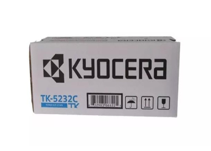 Tóner Kyocera TK-5232C Cian, 2.200 Páginas