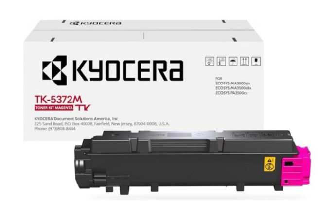 Tóner Kyocera TK-5372 Magenta, 5.000 Páginas