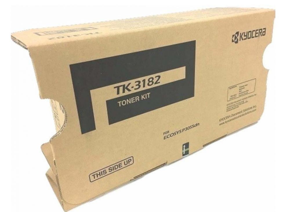 Tóner Kyocera TK-3182 Negro, 21.000 Páginas