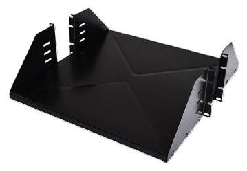 Laces Charola Ajustable para Rack, hasta 80Kg, Negro