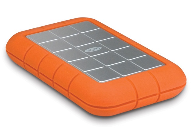 Disco Duro Externo LaCie Rugged Triple 1TB, 5400RPM, FireWire 800/USB 3.0, Naranja/Plata - para Mac/PC