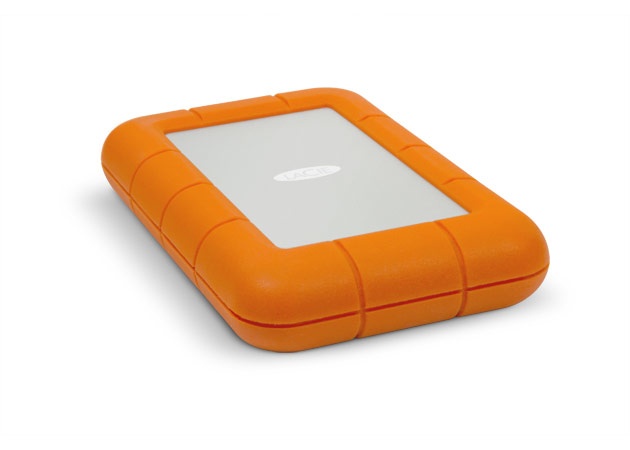 Disco Duro Externo LaCie Rugged 1TB, USB 3.0/Thunderbolt, Naranja