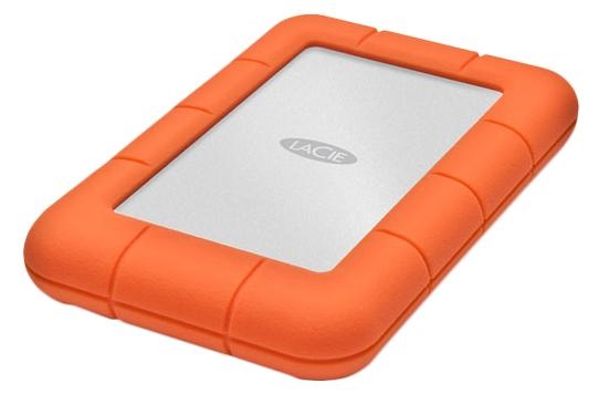 Disco Duro Externo LaCie Rugged Mini 2.5", 2TB, USB 3.0, Naranja/Plata - para Mac/PC