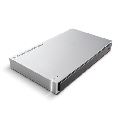 Disco Duro Externo LaCie Porsche Design Mobile Drive 2.5'', 2TB, USB 3.0, Plata/Negro - para Mac/PC