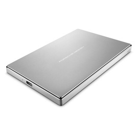 Disco Duro Externo LaCie Porsche Design Mobile Drive, 2TB, USB C, Plata - para Mac/PC