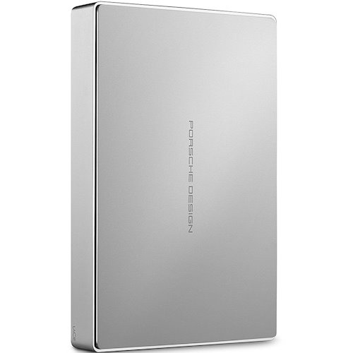 Disco Duro Externo LaCie Porsche Design Mobile Drive, 4TB, USB 3.0, Plata - para Mac/PC